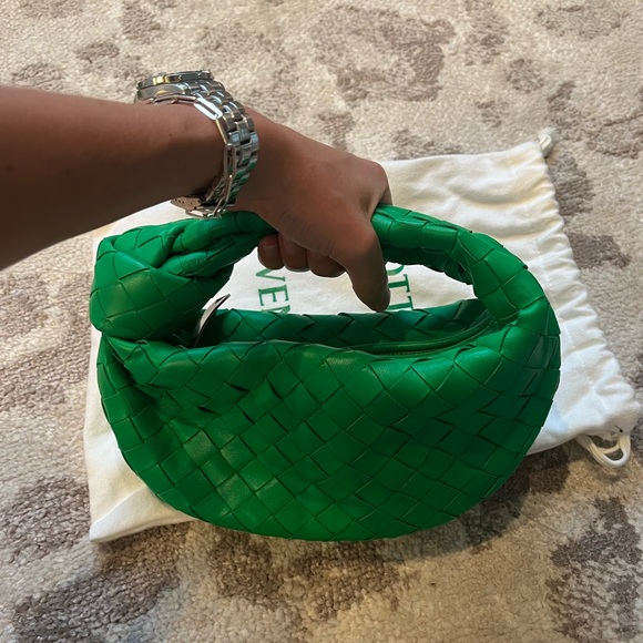 Bottega Veneta Mini Jodie in Parakeet Green - Picture 9 of 13